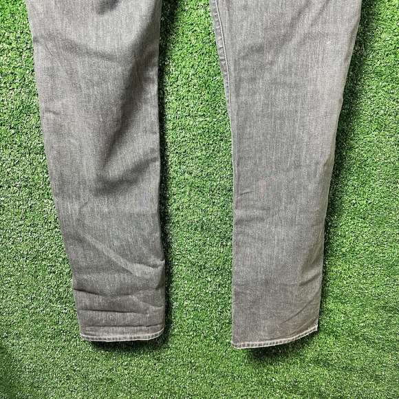 7 For All Mankind Jeans THE STRAIGHT, Black Size 38x33 - Picture 13 of 14